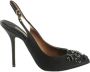 Dolce & Gabbana Pre-owned Fabric heels Black Dames - Thumbnail 1