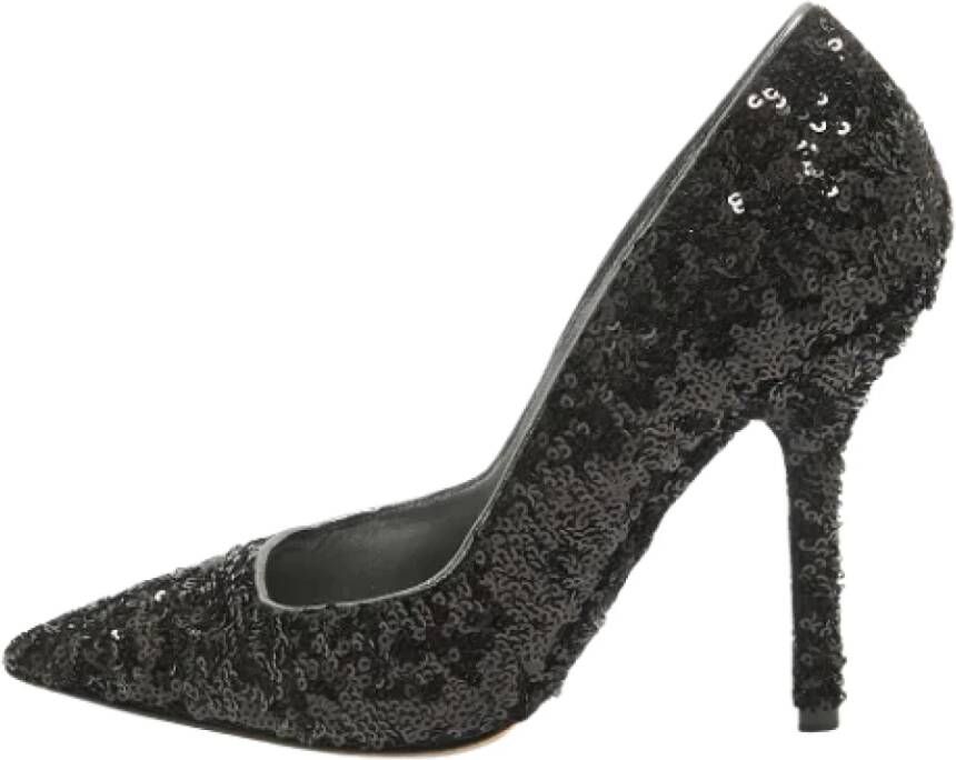 Dolce & Gabbana Pre-owned Fabric heels Black Dames