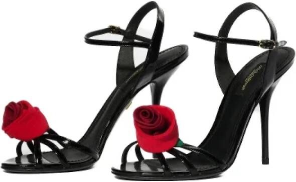 Dolce & Gabbana Pre-owned Fabric heels Black Dames