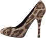 Dolce & Gabbana Pre-owned Fabric heels Brown Dames - Thumbnail 1