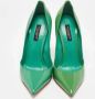 Dolce & Gabbana Pre-owned Fabric heels Green Dames - Thumbnail 1