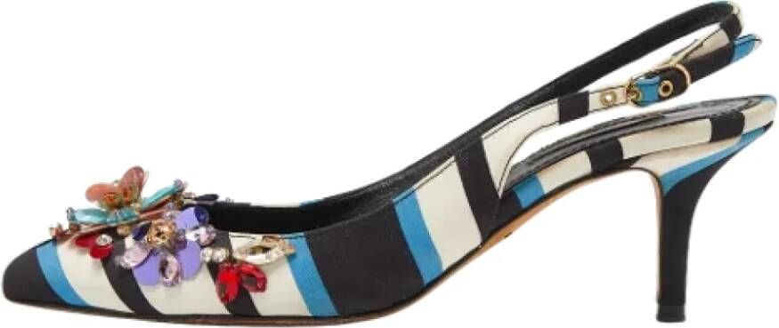 Dolce & Gabbana Pre-owned Fabric heels Multicolor Dames