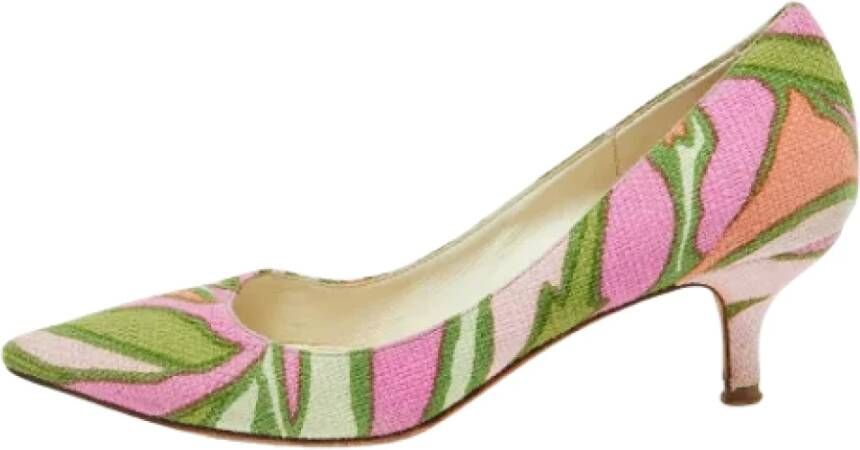 Dolce & Gabbana Pre-owned Fabric heels Multicolor Dames