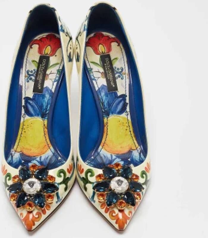 Dolce & Gabbana Pre-owned Fabric heels Multicolor Dames