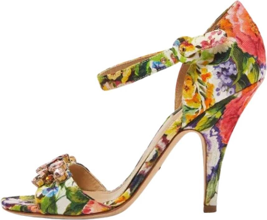 Dolce & Gabbana Pre-owned Fabric sandals Multicolor Dames