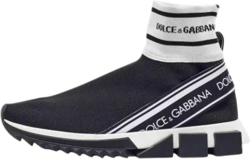 Dolce & Gabbana Pre-owned Fabric sneakers Black Dames