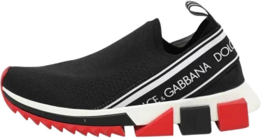 Dolce & Gabbana Pre-owned Fabric sneakers Black Dames