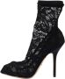 Dolce & Gabbana Pre-owned Lace boots Black Dames - Thumbnail 1