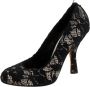 Dolce & Gabbana Pre-owned Lace heels Black Dames - Thumbnail 1