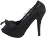 Dolce & Gabbana Pre-owned Lace heels Black Dames - Thumbnail 1