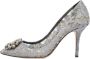 Dolce & Gabbana Pre-owned Lace heels Gray Dames - Thumbnail 1