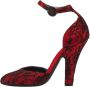 Dolce & Gabbana Pre-owned Lace heels Red Dames - Thumbnail 1