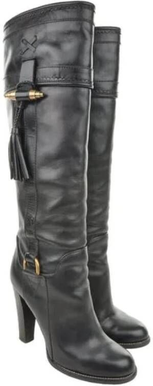 Dolce & Gabbana Pre-owned Leather boots Brown Dames