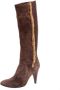 Dolce & Gabbana Pre-owned Leather boots Brown Dames - Thumbnail 1