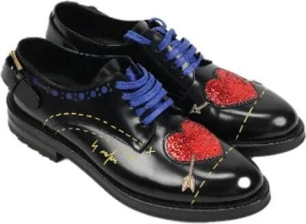 Dolce & Gabbana Pre-owned Leather flats Black Dames