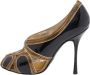 Dolce & Gabbana Pre-owned Leather heels Black Dames - Thumbnail 1