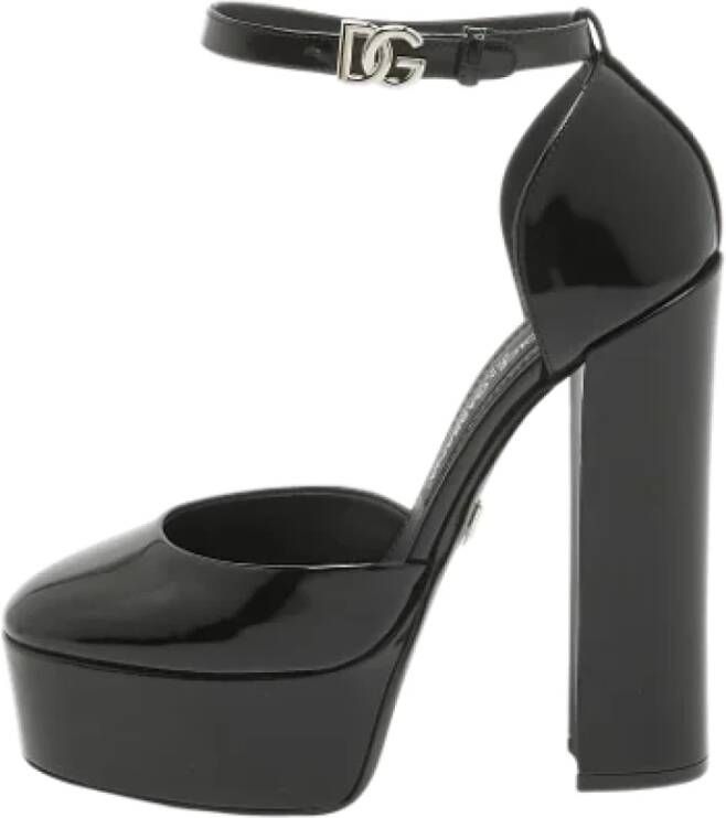 Dolce & Gabbana Pre-owned Leather heels Black Dames