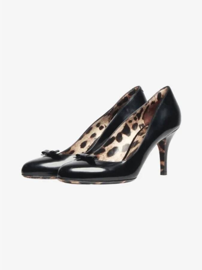 Dolce & Gabbana Pre-owned Leather heels Black Dames