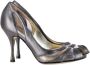 Dolce & Gabbana Pre-owned Leather heels Gray Dames - Thumbnail 1