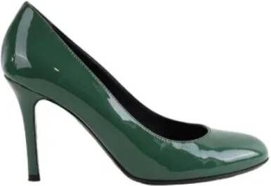 Dolce & Gabbana Pre-owned Leather heels Green Dames