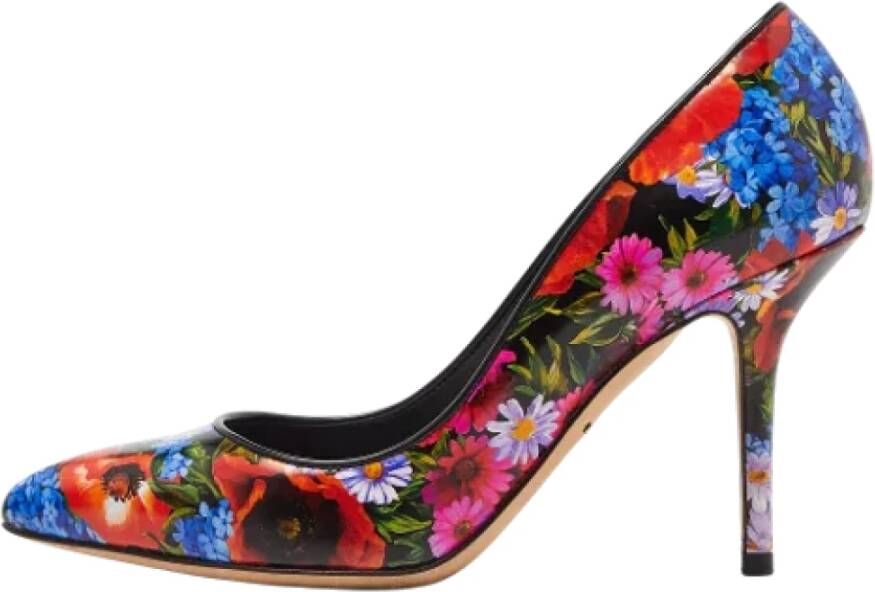 Dolce & Gabbana Pre-owned Leather heels Multicolor Dames