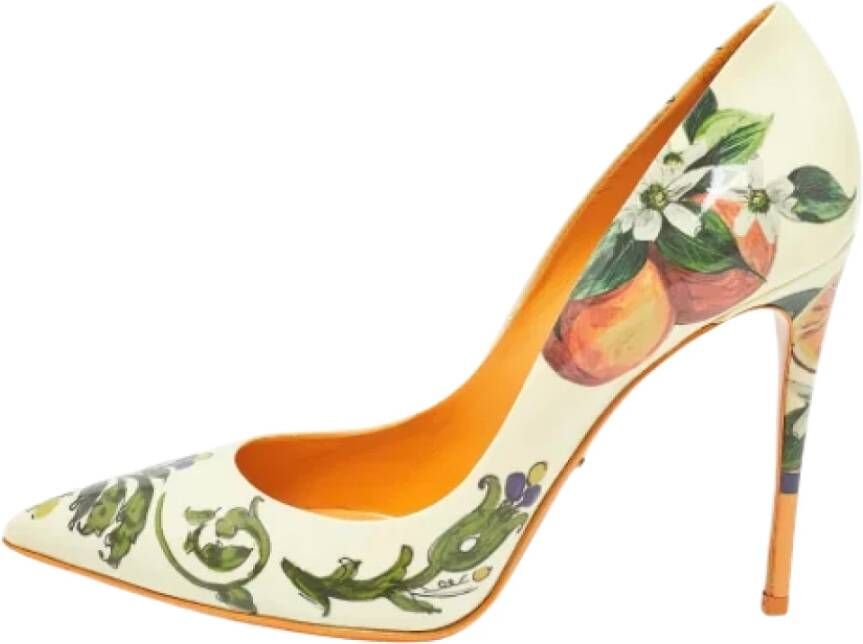 Dolce & Gabbana Pre-owned Leather heels Multicolor Dames