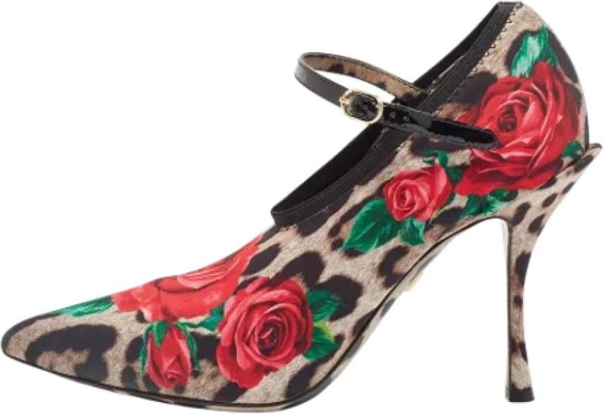 Dolce & Gabbana Pre-owned Leather heels Multicolor Dames