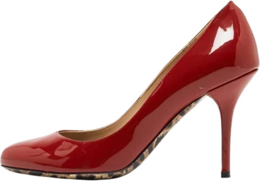 Dolce & Gabbana Pre-owned Leather heels Red Dames