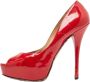 Dolce & Gabbana Pre-owned Leather heels Red Dames - Thumbnail 1