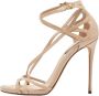 Dolce & Gabbana Pre-owned Leather sandals Beige Dames - Thumbnail 1