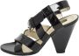 Dolce & Gabbana Pre-owned Leather sandals Black Dames - Thumbnail 1