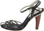 Dolce & Gabbana Pre-owned Leather sandals Black Dames - Thumbnail 1