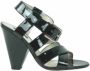 Dolce & Gabbana Pre-owned Leather sandals Black Dames - Thumbnail 1