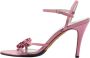 Dolce & Gabbana Pre-owned Leather sandals Pink Dames - Thumbnail 1