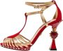 Dolce & Gabbana Pre-owned Leather sandals Red Dames - Thumbnail 1