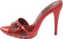 Dolce & Gabbana Pre-owned Leather sandals Red Dames - Thumbnail 1