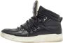 Dolce & Gabbana Pre-owned Leather sneakers Black Heren - Thumbnail 1