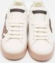 Dolce & Gabbana Pre-owned Leather sneakers White Dames - Thumbnail 1