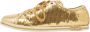 Dolce & Gabbana Pre-owned Leather sneakers Yellow Dames - Thumbnail 1