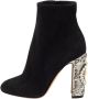 Dolce & Gabbana Pre-owned Suede boots Black Dames - Thumbnail 1