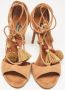 Dolce & Gabbana Pre-owned Suede sandals Brown Dames - Thumbnail 1