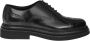 Dolce & Gabbana Premium Zwart Leren Oxford Veterschoenen Black Heren - Thumbnail 15