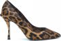 Dolce & Gabbana Luipaardprint Hakken Pumps Bruin Brown Dames - Thumbnail 12