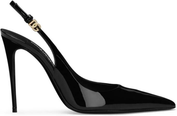 Dolce & Gabbana Leren pumps Black Dames