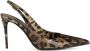 Dolce & Gabbana Bruine Leren Pumps met Puntige Neus Brown Dames - Thumbnail 1