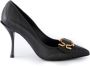 Dolce & Gabbana Zwarte Leren Hak Pumps Black Dames - Thumbnail 1