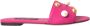 Dolce & Gabbana Roze Leren Platte Sandalen Pink Dames - Thumbnail 1