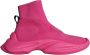 Dolce & Gabbana Roze Logo High-Top Sneakers Pink Heren - Thumbnail 1