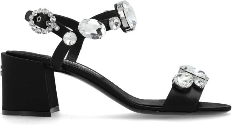 Dolce & Gabbana Sandalen met hak Black Dames