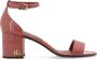 Dolce & Gabbana Lakleren sandalen met hak Pink Dames - Thumbnail 1